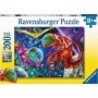 Puzzle Dinozauri In Spatiu, 200 Piese Ravensburger - 2